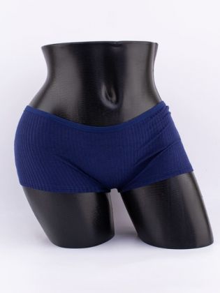 Шорты-трусы в рубчик - фото 1