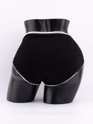 Слипы с кружевом и цветочным принтом - фото 3