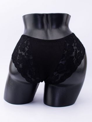 Слипы с цветочным кружевом  - фото 3