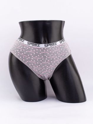 Слипы "maiden heart" с сердечками и эластичным поясом - фото 1