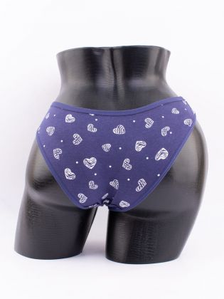 Слипы принтом "сердечки" - фото 3