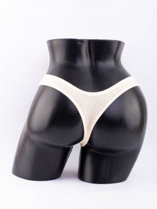 Стринги в рубчик - фото 3