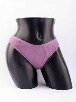 Стринги в рубчик - фото 1