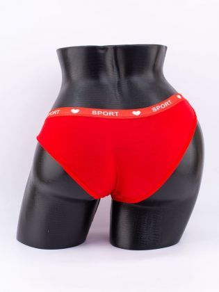 Слипы с эластичным поясом с надписью "sport" - фото 3