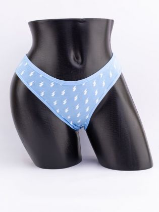 Слипы с принтом "молния" - фото 1