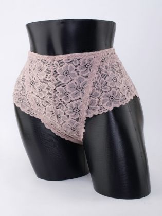 Слипы с цветочным кружевом - фото 1