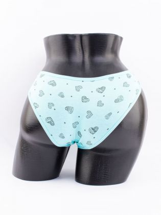 Слипы принтом "сердечки" - фото 3