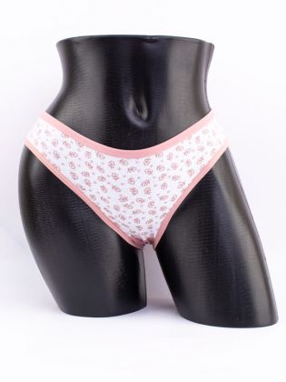 Слипы с цветочным принтом - фото 1