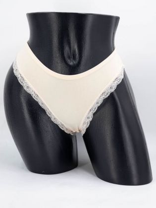 Бамбуковые слипы с кружевом - фото 1