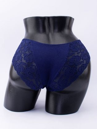 Слипы с цветочным кружевом  - фото 3