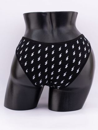 Слипы с принтом "молния" - фото 3