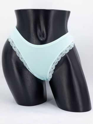 Бамбуковые слипы с кружевом - фото 1