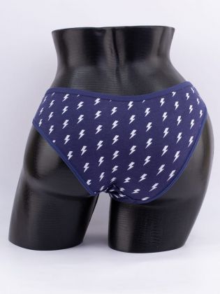 Слипы с принтом "молния" - фото 3